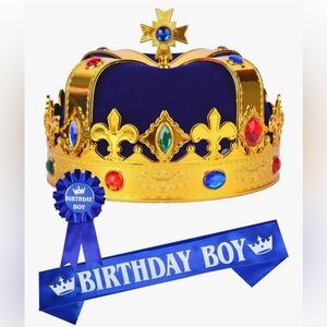 Birthday King Crown NEW